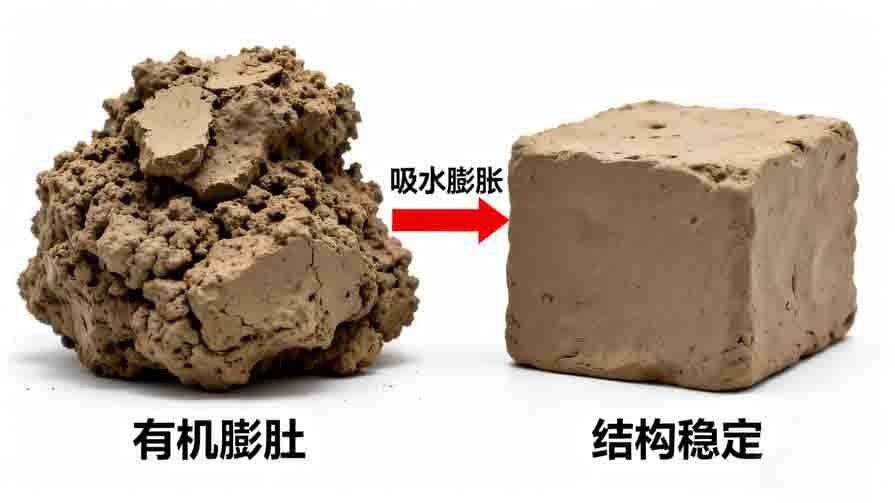 Organophilic clay powder in a bowl