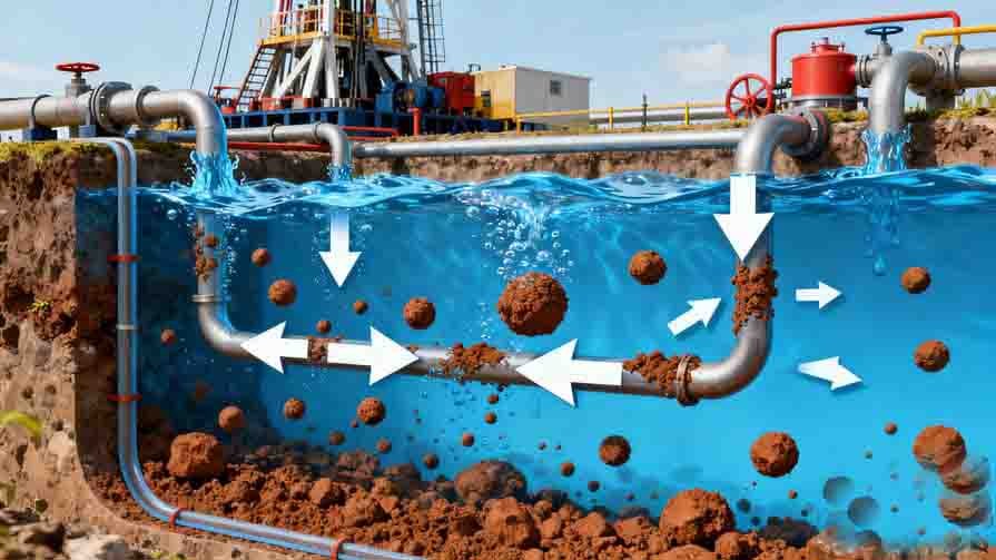 Chemical structure of organophilic clay modification